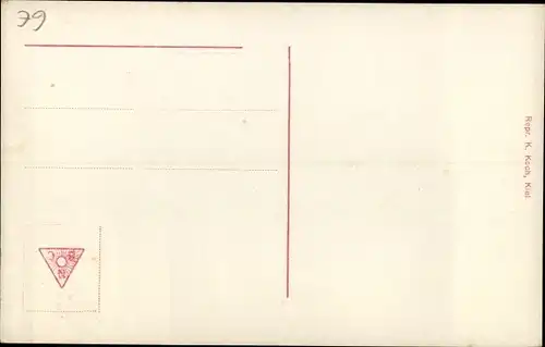 Ak Deutsches Kriegsschiff, Kaiserliche Marine, I. WK, Flotte im Manöver, Torpedoboots Durchbruch