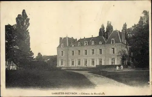 Ak Lamotte Beuvron Loir et Cher, Chateau de Montfranc