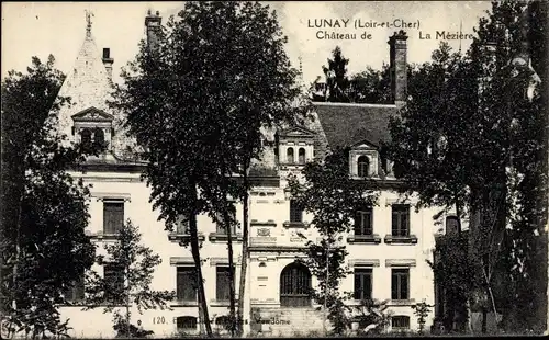 Ak Lunay Loir et Cher, chateau de La Meziere