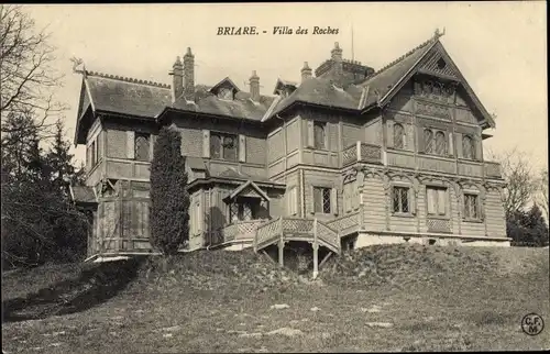Ak Briaire Loiret, Villa des Roches