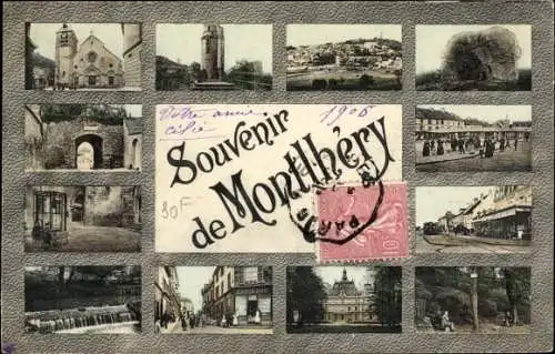 Buchstaben Ak Montlhery Essonne, Souvenir