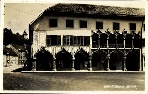 Ak Bruck an der Mur Steiermark, Kornmesserhaus