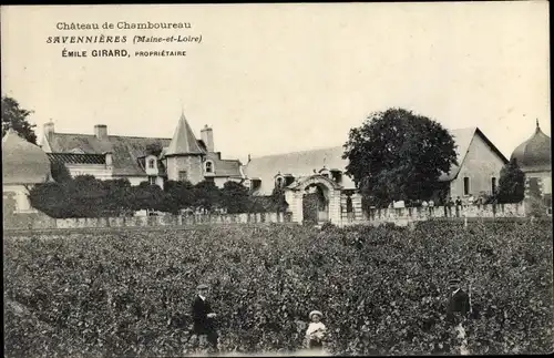 Ak Savennières Maine et Loire, Château de Chamboureau
