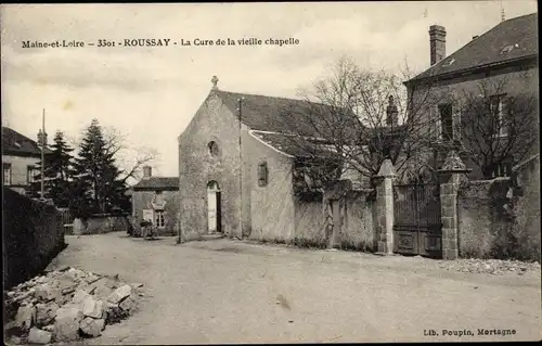 Ak Roussay Maine et Loire, La Cure de la vieille chapelle