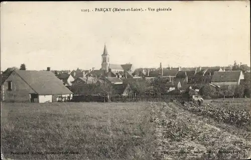 Ak Parçay les Pins Maine et Loire, Gesamtansicht