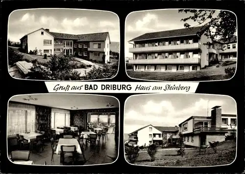 Ak Bad Driburg in Westfalen, Haus am Steinberg