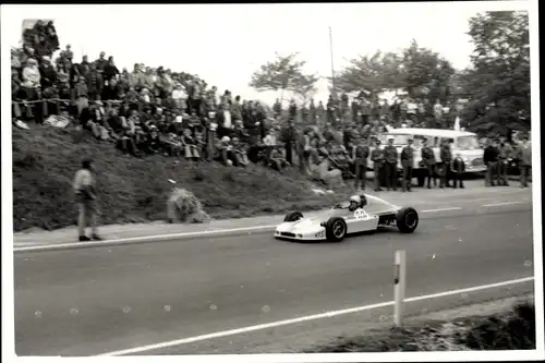 Foto Frohburg Sachsen, Frohburger Dreieck Rennen 1977, MTX Formel Wagen