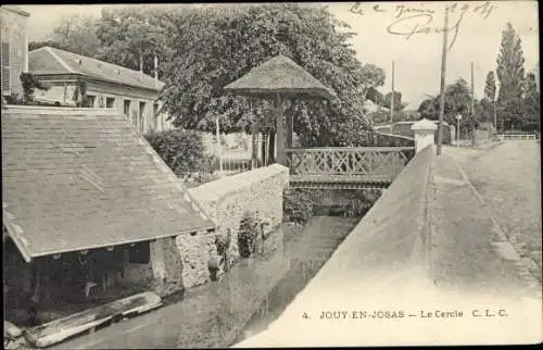 Ak Jouy en Josas Yvelines, Le Cercle