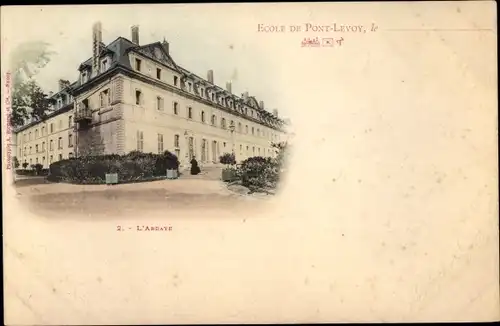 Ak Pontlevoy Loir et Cher, L'Abbaye