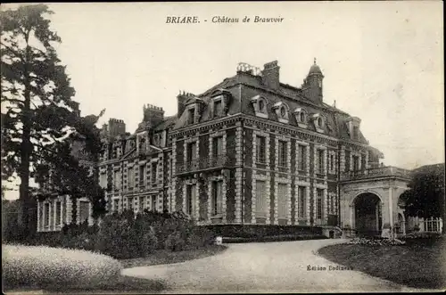 Ak Briaire Loiret, Chateau de Beauvoir