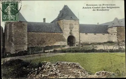 Ak Bondaroy Loiret, Ancien Castel des Seigneurs Bondaroy