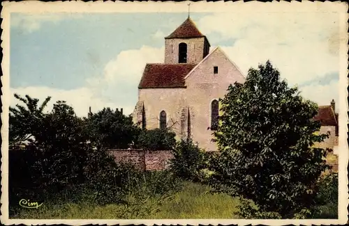 Ak Courdimanche-sur-Essonne Essonne, L'Eglise