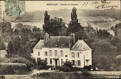 Ak Breuillet Essonne, Chateau du Chaptire