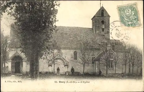 Ak Oncy Essonne, L'Eglise