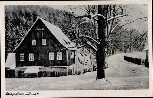 Ak Penig in Sachsen, Waldgasthaus Höllmühle