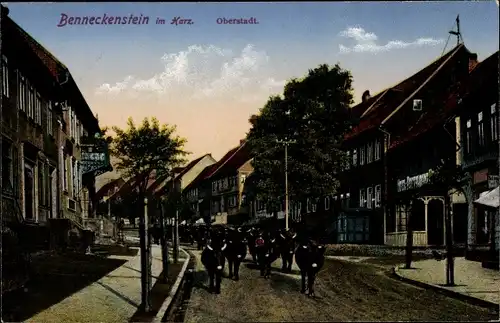 Ak Benneckenstein Oberharz, Oberstadt