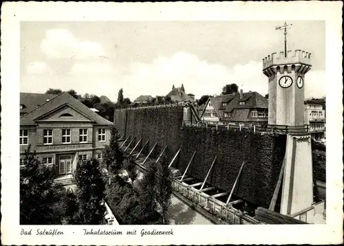 Ak Bad Salzuflen im Kreis Lippe, Inhalatorium, Gradierwerk