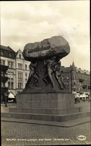 Ak Malmö Schweden, Mollevangstorget