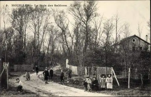 Ak Houilles Yvelines, Le Bois des Sablons