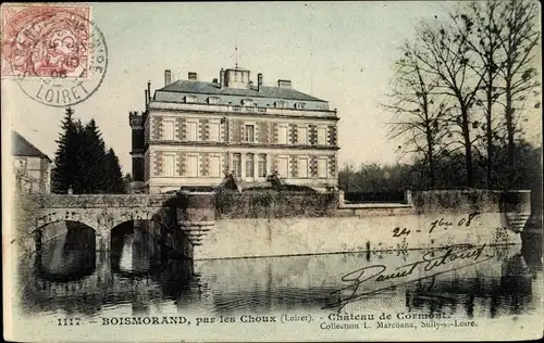 Ak Boismorand Loiret, Chateau de Cormont