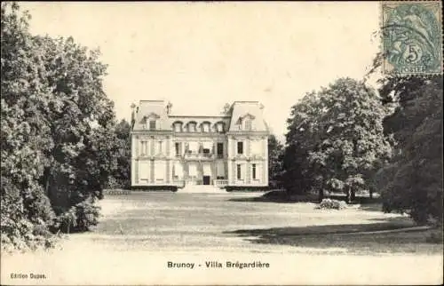 Ak Brunoy Essonne, Villa Bregardiere