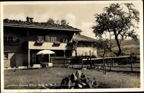 Ak Sonthofen im Oberallgäu Schwaben, Landhaus Magnes