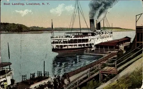 Ak Lewiston New York USA, Boat Landing