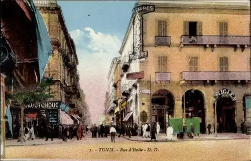 Ak Tunis Tunesien, Rue d'Italie