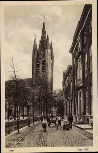 Ak Delft Südholland Niederlande, Oude Delft