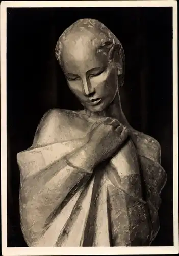 Ak Plastik von Georg Kolbe, Adagio, Bronze, 1923