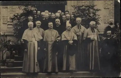 Ak Sacre Monseigneur Boutry 1907, Geistliche