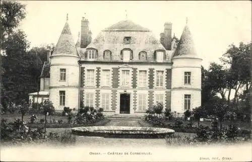Ak Orsay Essonne, Chateau de Corbeville