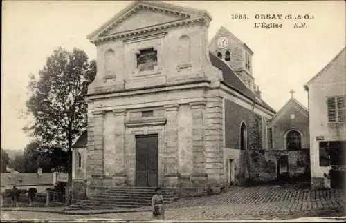 Ak Orsay Essonne, L'Eglise