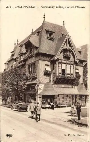 Ak Deauville Calvados, Normandy Hotel