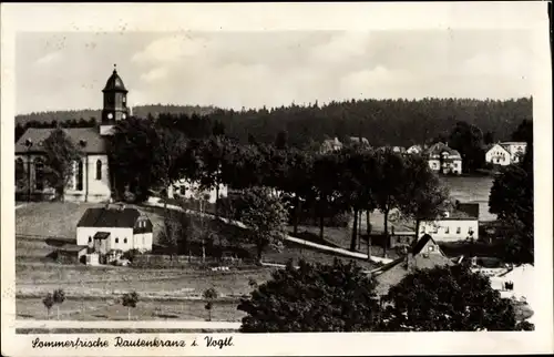 Ak Rautenkranz im Vogtland, Gesamtansicht