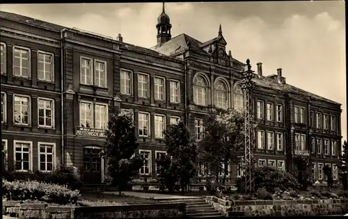 Ak Gersdorf Hohenstein Ernstthal in Sachsen, Erwin Hartsch Schule