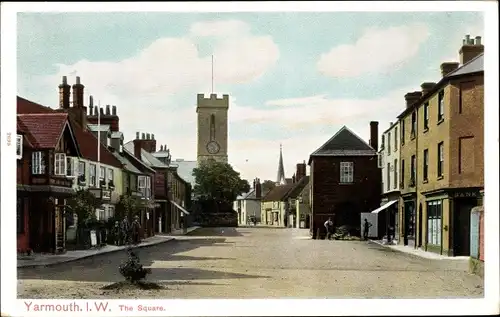 Ak Yarmouth Norfolk England, The Square