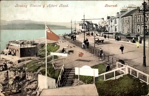 Ak Gourock Schottland, Boating Station, Albert Road