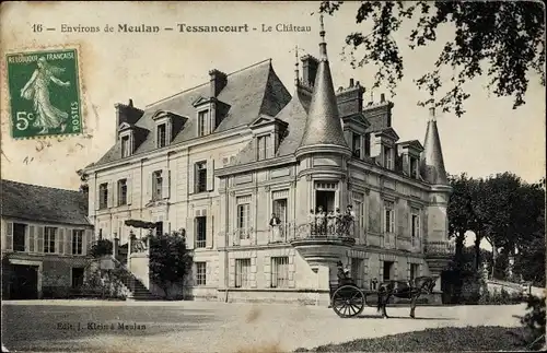 Ak Tessancourt Yvelines, Le Chateau