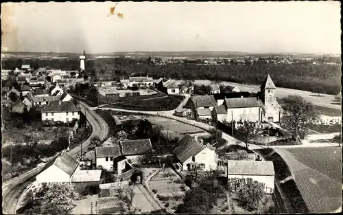 Ak Tacoignieres Yvelines, Fliegeraufnahme