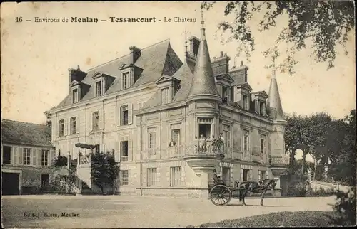 Ak Tessancourt Yvelines, Le Chateau