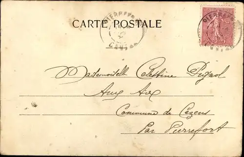 Lied Ak Editions Bergeret, Le Nid de Pierrots