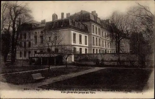 Ak Neuilly sur Seine Hauts de Seine, Université libre de Jeunes Filles