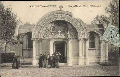 Ak Neuilly sur Seine Hauts de Seine, Chapelle du Duc d'Orléans