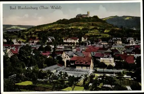 Ak Bad Blankenburg in Thüringen, Panorama