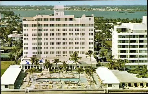 Ak Miami Beach Florida USA, The Kenilworth Hotel, 102nd Street