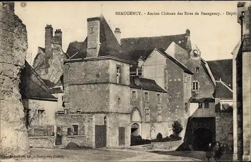 Ak Beaugency Loiret, Ancien Chateau des Sires de Beaugency