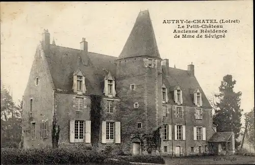 Ak Autry le Châtel Loiret, Le petit Chateau