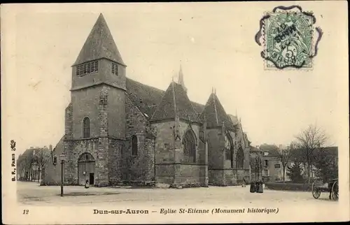 Ak Dun sur Auron Cher, Eglise St Etienne