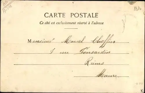 Ak Guignicourt Aisne, Pont sur l'Aisne